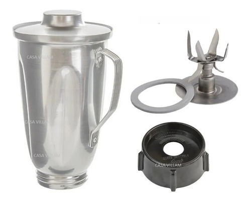 Vaso De Aluminio Oster Compatibe Con Cuchilla De Uso Rudo