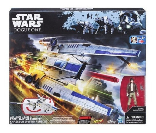 Star Wars Nave R1 Rebel U-wing Con Figura Original Hasbro