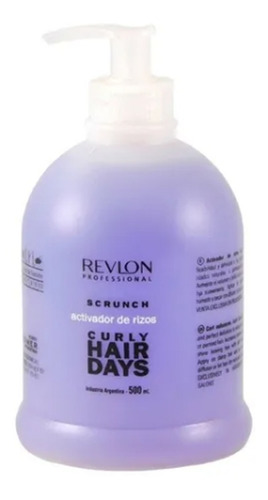 Revlon Scrunch X480ml Crema Peinar Lovely Activador De Rizos