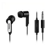 Audífonos C/microf. Philips In-ear She1405bk 3.5mm Black