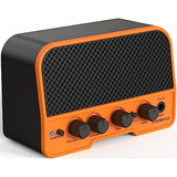 Amplificador De Guitarra Eléctrica Bluetooth 5w Recargable, 