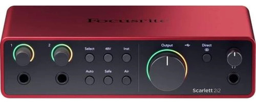 Focusrite Scarlett 2i2 Interfaz De Audio Usb-c 4ta Gen