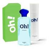 Deo Colônia Oh! Chlorophylla 100ml + Desod 90ml Lacrado Nf