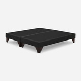 Base Cama Europea Premium May King 180 X 200 Cm Black Color Negro