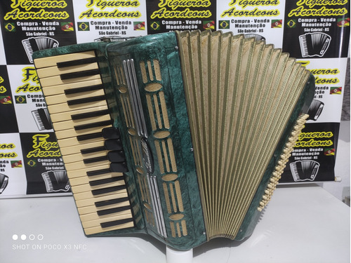 Acordeon Scandalli 80 Baixos Raríssimo