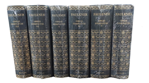 Faulkner Obras Completas Aguilar 6 Tomos Sin Abrir.