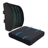 Cojin Ortopedico Y Cojin Soporte Lumbar Silla Hogar Carro