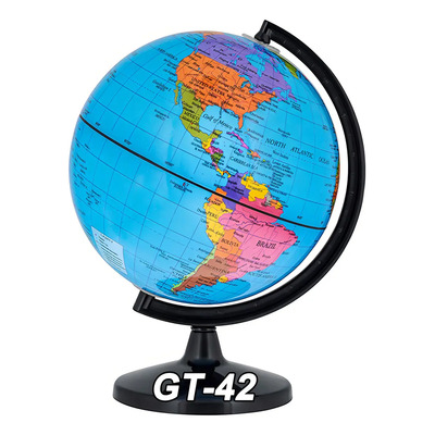 Globo Terráqueo Grande 32 Cm Jumbo Con Nombres Giratorio