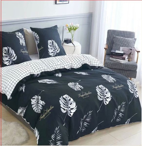 Acolchado Invierno Estampado Reversible 2 1/2 Pl Queen Size