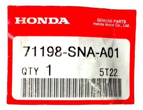 Sujetador Parachoque Delantero Izquierdo Honda Civic 06-09  Foto 4