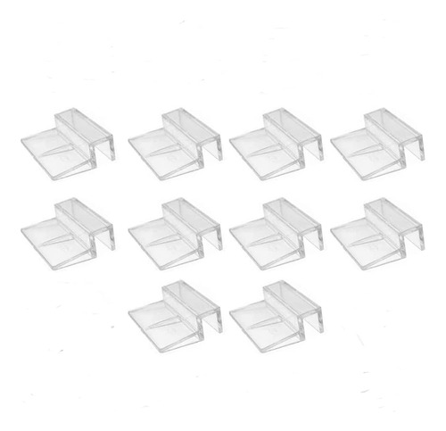 10pcs 12mm Acrílico Transparente Acuario Cubierta De Vidrio 