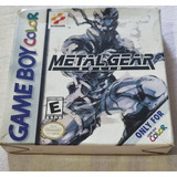 Metal Gear Solid Gameboy Color [100% Original] Cartucho/fita