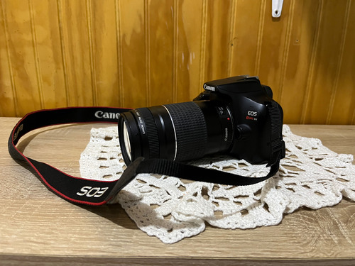 Canon Eos Rebel T6 Dslr Color  Negro