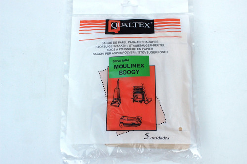 Bolsa Para Aspiradora Moulinex Boogy Pack X5