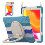 Funda Para iPad Batyue 10.2 9th/8th/7th Gen P/niños/azul Col