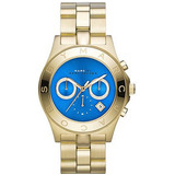 Reloj Marc Jacobs Para Mujer Mbm3307 Tablero Color Azul