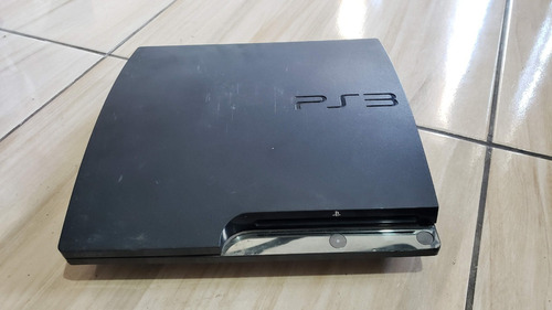 Playstation 3 Slim 320gb Só O Aparelho Sem Nada. Com Defeito!  Liga E Desliga Sem Imagem E Sem Bips. B1