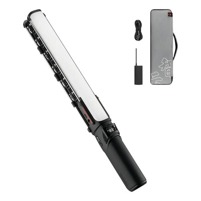 Vara Luminosa Luz Led Zhiyun Fiveray V60 Profesional Camara Estructura Negro Luz Blanco Neutro | Envío gratis