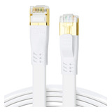 Cable Ethernet Cat 8, 1.5 Pies (paquete De 2) Cable De Conex