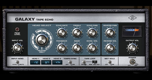 Universal Audio Galaxy Tape Echo Plugin Vst Efecto Delay