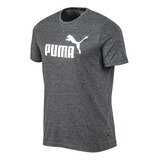 Remera Puma Essentials+ Heather Gris Solo Deportes