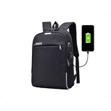 Mochila Antirrobo Inteligente Impermeable Con Usb - Notebook