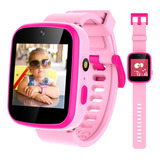 Reloj Inteligente P/niños Vakzovy De 4-12 Años - Rosa