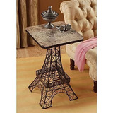 Design Toscano Tour Eiffel - Mesa Auxiliar (metal, 2