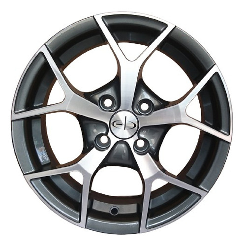 Llanta Deportiva Eb Nf/x3 15x6.5 4x108 Vison Diamantado