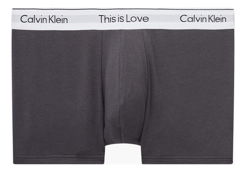 Boxer Corto Modern Cotton Gris Hombre Calvin Klein