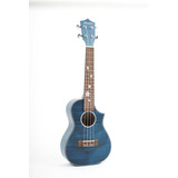 Ukelele Bamboo Blossom Blue U-23-blossom-bl Concierto C/fund