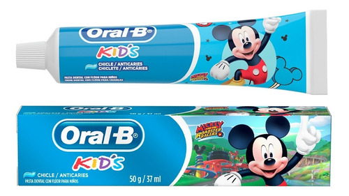 Pasta Dental Infantil Oral B Kids Spiderman En Crema 50 g