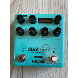 Nux Duotime - Dual Delay Reverb Stereo - Multi Delay - Loop