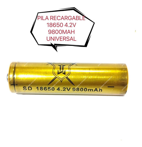 Bateria Recargable 18650 3.7v 9800 Mah Pilas Paquete 4pzas