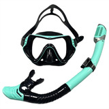 Gafas Buceo Visores De Snorkel Mascara 180° Anti Niebla
