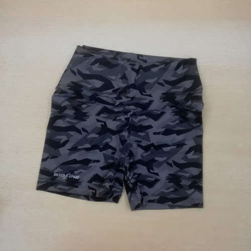 Micro Short Con Cintura Alta Deportivo Big Fine #902473229