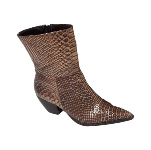 Botas De Cuero Labrado Crocco Impecables Moda Circul Envíos 