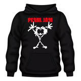 Poleron Canguro Con Capucha - Pearl Jam - Rock 02