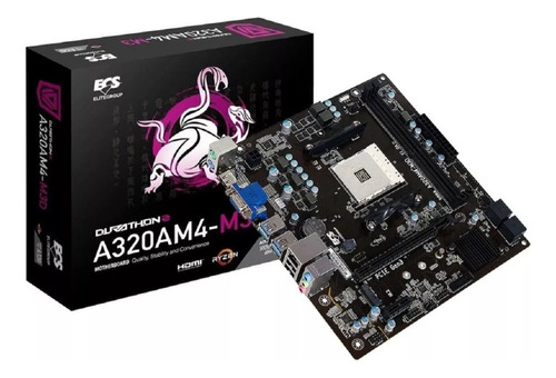 Tarjeta Madre Ecs A320am4-m3d Serie A Ddr4 Am4 A320 M3d