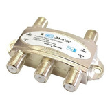 Chave Diseqc Switch 4x1 Mistura Sinal Até 4 Antenas Via Sat