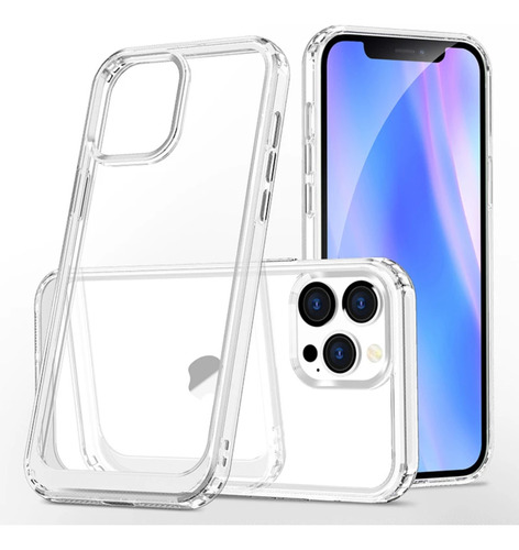 Capa Capinha Clear Case Space  P/ iPhone XR 11 12 13 14 Pro 