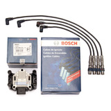 Kit Bosch Bobina + Cables Vw Gol Power 1.4 / Saveiro 1.6