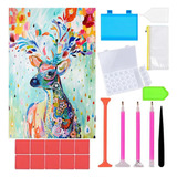 Kit De Pintura De Vidrio Stitch 5d Diy