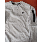 Sudadera Nike Tech Flecee Color Gris