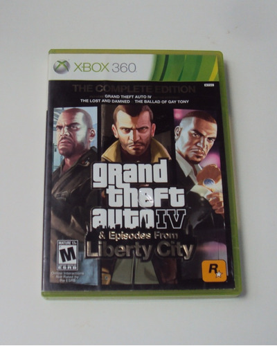 Gta Iv & Episodes From Liberty City Original - Xbox 360