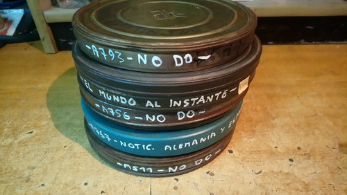 Lote Peliculas Cine 16 Mm Noticieros Alemanes Y Españoles