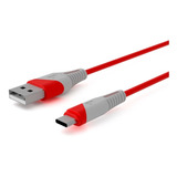 Gowin Cargador Cable 3 Metros Usb Tipo C Carga Y Sincroniza Uso Rudo Carga Celulares