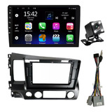 Estereo 9 Android - Honda Civic 2008/11 Marco Camara Canbus