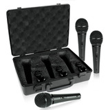 Micrófono Behringer Xm1800s Dinámico Kit 3 Estuche