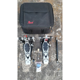 Pedal Doble Pearl Eliminator Zurdo Pedal Doble Bombo